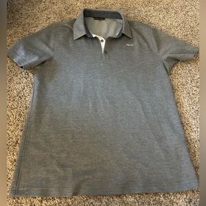 Grey polo shirt